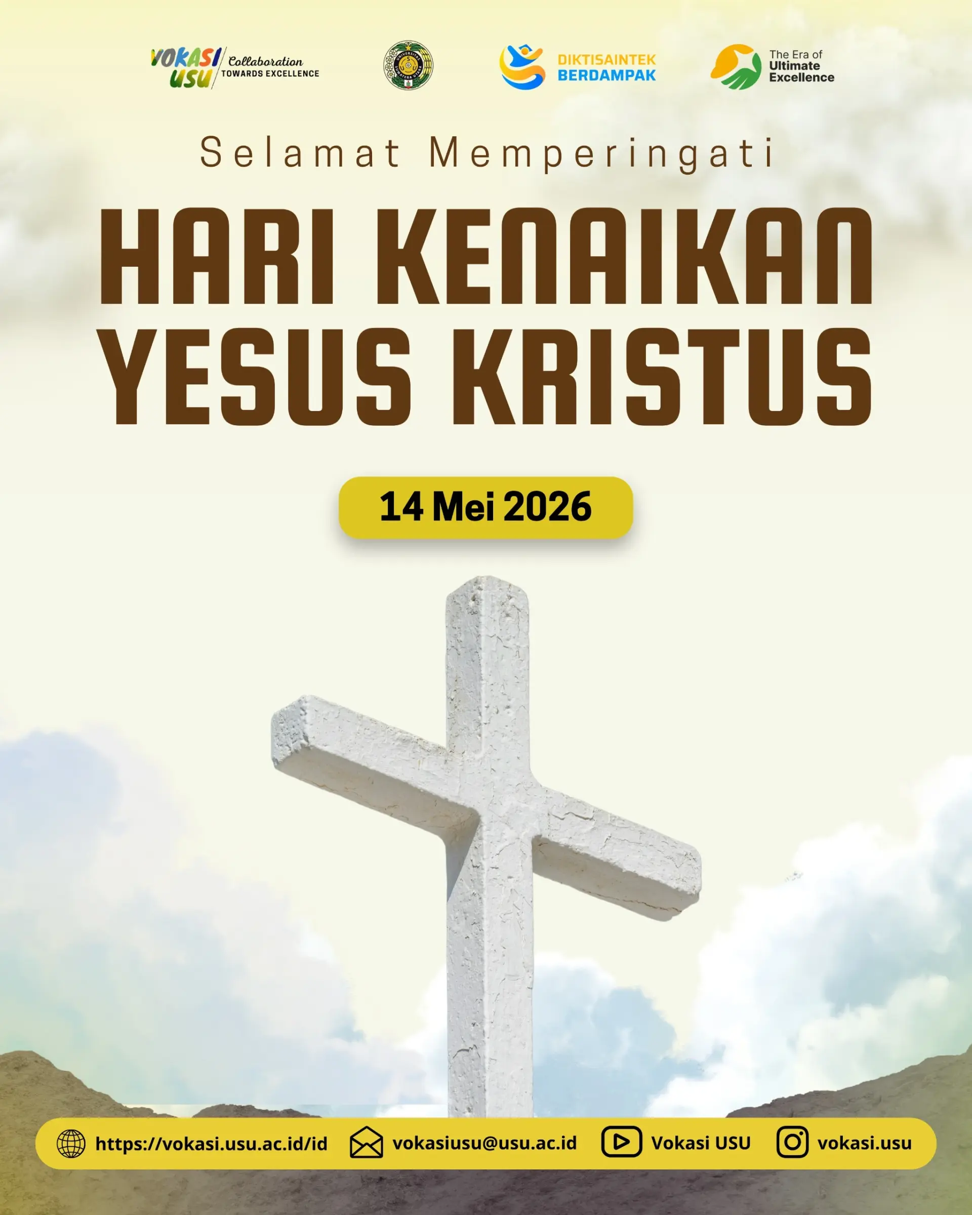 Selamat Memperingati Hari Kenaikan Yesus Kristus
